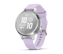 Купить - смарт-часы  Смарт-часы Garmin Lily 2 Active Silver with Purple Jasmine Silicone Band (010-02891-01)