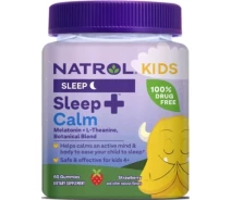 Купить - кормовые добавки для сельскохозяйственных животных  Витаминно-минеральный комплекс Natrol Здоровый сон ребенка, вкус клубники, Kids, Sleep + Calm, Ages 4 + Up, (NTL-07778)