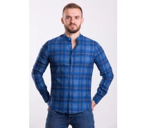 Купить -  Рубашка TREND COLLECTION 19045 синяя клетка S Синий