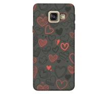 Купить - чехол для смартфона  Чехол itsPrint Милые сердца для Samsung A520 Galaxy A5 (2017) (13594)
