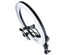 Купить - кольцевой свет  Кольцевая LED лампа для съемки с 3 держателями телефона, штативом и ДУ XPRO RL-18 46см 55W (RL-18) (RL-18_1376)