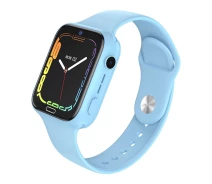Купить - смарт-часы  Детские умные часы xo с gps и функцией звонков с цветным экраном цвет голубой (BOS_V9909)