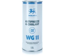 Купить - антифриз  Антифриз WOLVER Antifreeze & Coolant WG11 синий 1,5л