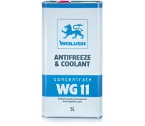 Купить - антифриз  Антифриз Wolver Antifreeze & Coolant WG11 синий 5л