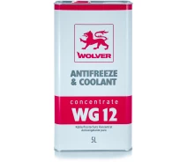 Купить - антифриз  Антифриз концентрат WOLVER ANTIFREEZE & COOLANT CONCENTRATE WG12+ красный 5л (4260360944185)