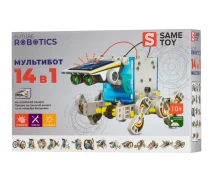 Купить - игрушку-робота  Интеррактивный робот-конструктор Мультибот от Same Toy 14 в 1 на солнечной батарее (214UT)
