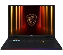 Купить - ноутбук  Ноутбук MSI 18_4KI/R9 9955HX3D/32/1TB SSD/RTX 5080 16G B/DOS/BL Per-Key RGB SteelSeries/Black Raider A18 (9S7-182L72-212)