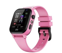 Купить - смарт-часы  Смарт часы-телефон детские C005 с камерой GPS SIM-карта Pink (18331)