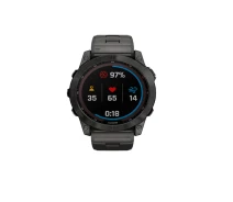 Купить - смарт-часы  Смарт часы Garmin Fenix ​​7X Sapphire Solar C. Grey DLC Titanium w. Carbon Grey DLC Vented T. Band (010-02541-27) (23028)