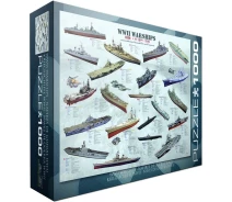Купить - пазл  Пазл Eurographics Корабли 2-й Мровой войны, 1000 элементов (6000-0133)