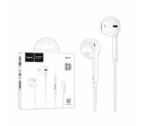 Купить - наушники  Наушники HiFi HOCO M111, вкладыши, 14 мм динамик, белые
