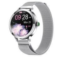 Купить - смарт-часы  Женские Смарт Часы Серые Классические Наручные Smart Vip Lady Pro Silver Серые (280001)