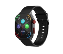 Купить - смарт-часы  Смарт-часы iMiki Frame 2 Black; 2.01" (410 x 502) AMOLED сенсорный / Bluetooth / 46.6 х 37 х 11.6 мм / IP68 / черный