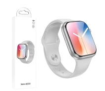 Купить - смарт-часы  Смарт-часы Hoco Y30, Bluetooth 4.0, защита IP67, шагомер, измерение пульса и калорий, серый