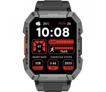 Купить - смарт-часы  Смарт-часы Blackview W60 2,01" 900mAh цинковый сплав + сталь Black (6931548317715)