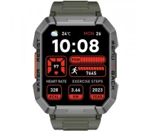 Купить - смарт-часы  Смарт-часы Blackview W60 2,01" 900mAh цинковый сплав + сталь Green (6931548317722)