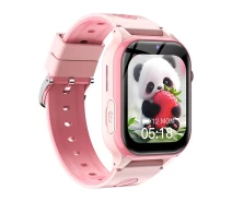 Купить - смарт-часы  Детские умные смарт-часы Lemfo Y78 с сим-картой, кнопкой SOS, GPS-трекером, прослушиванием и операционной системой Android Розовый 4G