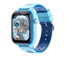 Купить - смарт-часы  Детские умные смарт-часы Lemfo Y78 с сим-картой, кнопкой SOS, GPS-трекером, прослушиванием и операционной системой Android Синий 4G