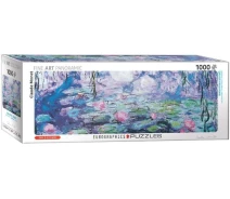Купить - пазл  Пазл Eurographics Водяные лилии (фрагмент). Клод Моне, 1000 элементов панорамный (6010-4366)
