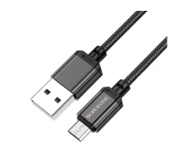 Купить - адаптер и кабель  Кабель Borofone BX87 Шарп для передачи данных для Micro Black
