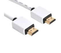 Купить - адаптер и кабель  Кабель мультимедийный HDMI to HDMI 2.0m 2.0 white Sandberg (308-98) (886820-01-5731)