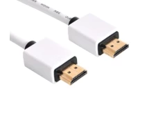 Купить - адаптер и кабель  Кабель мультимедийный HDMI to HDMI 1.0m 2.0 white Sandberg (308-97)