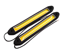 Купить - дневные ходовые огни  Дневные ходовые огни COB-157 12В с функцией поворота белый/желтый