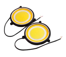 Купить - дневные ходовые огни  Дневные ходовые огни COB-172 12В с функцией поворота белый/желтый