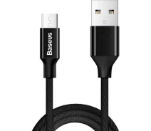 Купить - адаптер и кабель  Кабель Bseus Yiven Cable USB to microUSB 2A 1.5m CAMYW-B01 Black