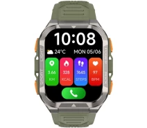 Купить - смарт-часы  Смарт-часы Blackview W80 Pro с экраном TFT 1,91", аккумулятор 900 мАч, корпус из цинкового сплава и стали, зеленый цвет