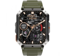 Купить - смарт-часы  Смарт-часы Blackview W70 Pro с экраном TFT 2,01", аккумулятор 900 мАч, корпус из прочного пластика, зеленый цвет