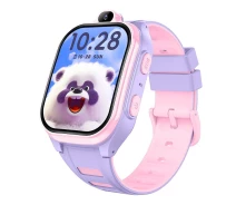 Купить - смарт-часы  Детские умные смарт часы AS10 с SIM картой, прослушиванием, GPS трекером и IPX7 влагозащитой Операционная система Android Фиолетовый
