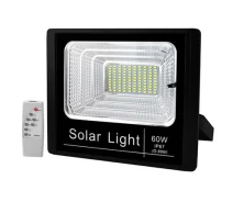 Купить - прожектор  Прожектор светодиодный на солнечной батарее Solar Light JD-8860 60W SMD, IP67 пульт ДУ