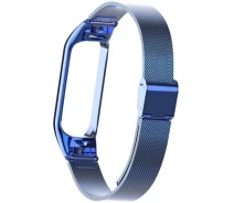 Купить - аксессуар к смарт-чсасам  Ремешок XoKo Milan Xiaomi Mi Band 3/4 Blue (ХК-MI-MN-Blue)