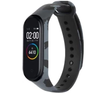 Купить - аксессуар к смарт-чсасам  Ремешок ХоКо для Xiaomi Mi Band 3/4 Khaki Grey