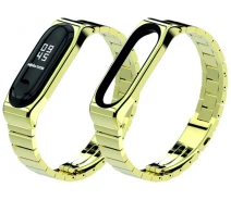 Купить - аксессуар к смарт-чсасам  Ремешок XoKo Premium для Mi Band 3/4 Gold