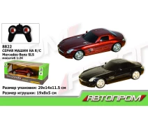 Купить - радиоуправляемую игрушку  Р.У машина батар. АВТОПРОМ,1:24 R/C MERSEDES-BENZ SLS AMG,2 цвета, в кор. 29*14*11,5см /24/