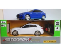 Купить - радиоуправляемую игрушку  Р.У машина батар. АВТОПРОМ,1:24 R/C MASERATI SUV LEVANTE MY 2017,2 цвета, в кор 29*14*11,5см /24/