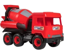 Купить - машинку, модель техники  Машинка Tigres "Middle truck" бетоносмеситель (красный) в коробке (39489)