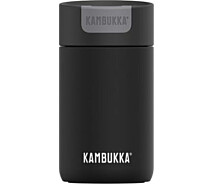 Купить - термоса  Термокружка Kambukka Olympus вакуумная стальная 300 мл черная (11-02010)