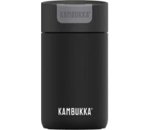 Купить - термоса  Термокружка Kambukka Olympus вакуумная стальная 300 мл черная (11-02010)