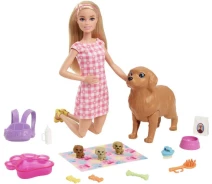 Купить - игрушку для девочки  Игровой набор с куклой Barbie Маленькое трио (HCK75)