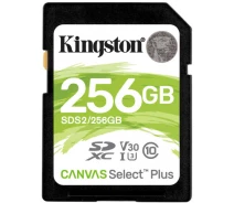 Купить - карту памяти  Карта памяти Kingston 256GB SDXC Canvas Select Plus SDS2/256GB
