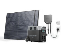 Купить - зарядную станцию  Комплект энергонезависимости EcoFlow PowerStream (DELTAPro-EU-C20/EFPowerStreamMI-EU-800W/ZPTSP300-2-AKIT-4/EFL-BKWDELTAProCable-0.5m/EFL-SuperFlatMC4Cable/EFA-SmartPlug-EU)