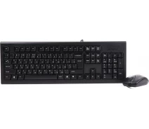 Купить - клавиатуру  Комплект 2в1 A4-Tech KRS-8520D Black USB (клавиатура + мышь)