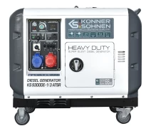 Купить - генератор  Дизельный генератор Konner&Sohnen KS 9300DE-1/3 ATSR SUPER S (Euro V)