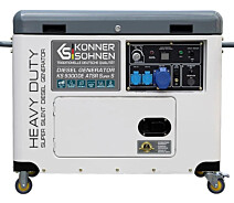 Купить - генератор  Дизельный генератор Konner&Sohnen KS 9300DE ATSR Super S