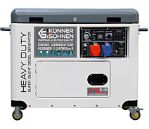 Купить - генератор  Дизельный генератор Könner&Söhnen KS 9302DE-1/3 ATSR SUPER S (Euro II)