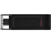 Купить - флешку  Флэш-память USB Kingston DT 70 256GB Type-C (DT70/256GB)
