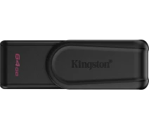 Купить - флешку  Флэш-память USB Kingston DataTraveler Exodia S 64GB Черный + черный USB 3.2 (DTXS/64GB)